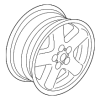 Wheel, Alloy - Land-Rover (LR012835)