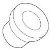 1998-2020 Volkswagen Head Air Bag Nut - Volkswagen (WHT-000-868)