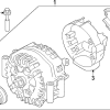 Alternator Mount Bolt - Land-Rover (LR158574)