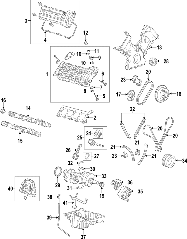Exhaust Camshaft - Land-Rover (LR009447) Exhaust Camshaft - Land-Rover (LR009447)