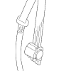 Seat Belt Lap And Shoulder Belt - Volkswagen (3CN-857-807-RAA)