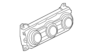 Heater Control - Land-Rover (LR161892)