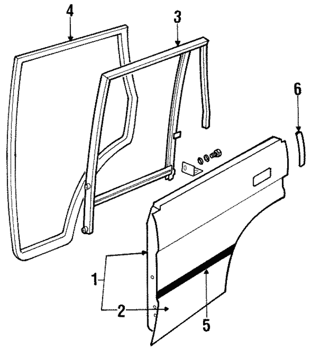 Door Weather-Strip - Land-Rover (ALR1064SUA) Door Weather-Strip - Land-Rover (ALR1064SUA)