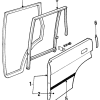 Door Weather-Strip - Land-Rover (ALR1064LUL)