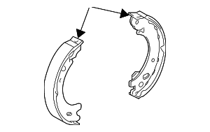 Park Brake Shoes - Land-Rover (LR001020) Park Brake Shoes - Land-Rover (LR001020)