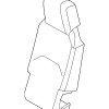 Seat Back Cover - Land-Rover (LR157489)