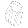 Seat Back Cover - Land-Rover (LR080481)