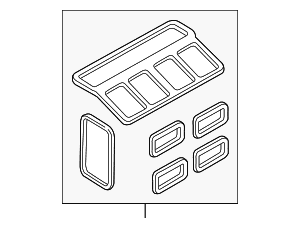 AC & Heater Assembly Seal Kit - Land-Rover (LR036376) AC & Heater Assembly Seal Kit - Land-Rover (LR036376)