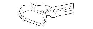 Outer Duct - Land-Rover (LR098408) Outer Duct - Land-Rover (LR098408)