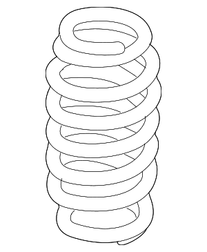 2009-2017 Volkswagen Coil Spring - Volkswagen (3C0-511-115-CC)