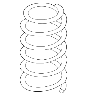 Coil Spring - Volkswagen (5Q0-411-105-CF) Coil Spring - Volkswagen (5Q0-411-105-CF)