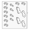 Brake Pads Rear - Land-Rover (LR162042)