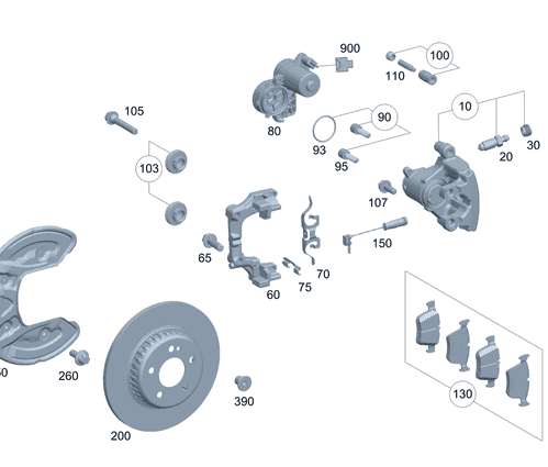 Parts Kit, O-Ring - Mercedes-Benz (027-997-39-45)