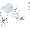 Lock - Mercedes-Benz (231-750-13-00)