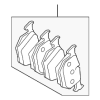 Brake Pads Rear - Land-Rover (SFP500210)
