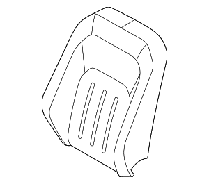 Seat Back Cover - Land-Rover (LR130554)