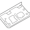 Courtesy Lamp Mount Plate - Land-Rover (LR085687)