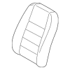 Seat Back Cover - Land-Rover (LR081758)