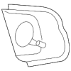 2005-2010 Volkswagen Jetta - Tail Light Pocket - Volkswagen (1K5-827-445-D)