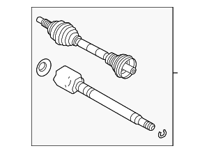 Axle Shafts - Land-Rover (LR064634) Axle Shafts - Land-Rover (LR064634)