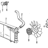 Upper Hose - Land-Rover (NTC5686)