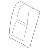 Seat Back Cover - Land-Rover (LR141534)
