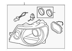 Composite Assembly - Volkswagen (1Q0-941-753-B)