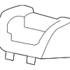 Belt Cover - Volkswagen (3CN-885-249-C-ZA2)