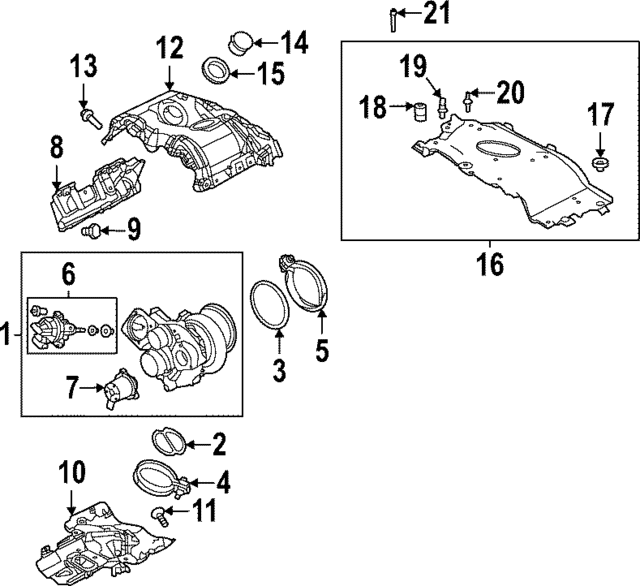 Heat Shield - Land-Rover (LR159852) Heat Shield - Land-Rover (LR159852)