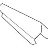 Wiper Arm Cover - Audi (4N1-955-737-1P9)