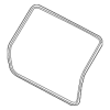 Surround Weather-Strip - Land-Rover (LR024161)