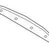 Air Deflector - Land-Rover (LR128236)