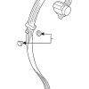 Center Belt Assembly - Volkswagen (11K-857-807-RAA)