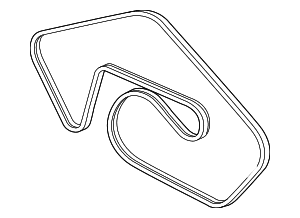 Serpentine Belt - Land-Rover (LR035542) Serpentine Belt - Land-Rover (LR035542)