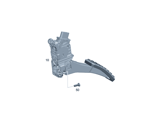 Accelerator Pedal Module - Mercedes-Benz (177-300-19-00)