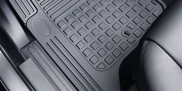 Floor Mats - Rubber - First & 2nd Row Set - Land-Rover (LR006238) Floor Mats - Rubber - First & 2nd Row Set - Land-Rover (LR006238)
