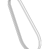 Water Pump Belt - Land-Rover (LR100931)