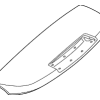 Spoiler - Land-Rover (DFD500110LML)