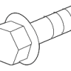 Drive Shaft Mount Bolt - Land-Rover (LR092703)