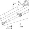 Drive Shaft Assembly Nut - Land-Rover (LR154196)