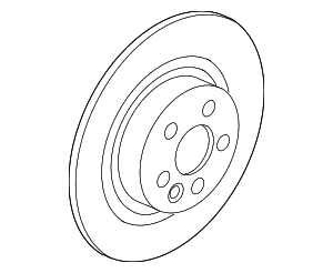 Disc Brake Rotor - Land-Rover (LR161920) Disc Brake Rotor - Land-Rover (LR161920)