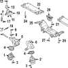 Vibration Damper Nut - Land-Rover (LR161943)