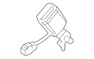 Seat Belt Receptacle - Land-Rover (LR161033) Seat Belt Receptacle - Land-Rover (LR161033)