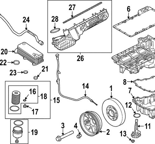 Oil Pan - Land-Rover (LR159821)