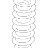 2003-2010 Volkswagen Coil Spring - Volkswagen (1J0-511-115-AS)