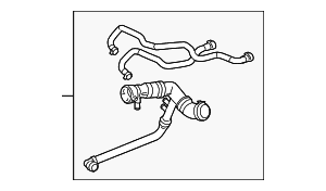 Upper Hose - Land-Rover (PCH502390) Upper Hose - Land-Rover (PCH502390)
