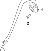 Seat Belt Assembly - Land-Rover (LR160908)