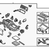 AC & Heater Assembly - Land-Rover (LR134756)