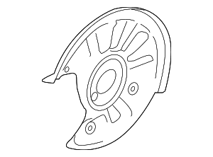 Splash Shield - Volkswagen (5Q0-615-611-S)