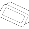 2011-2017 Volkswagen Jetta - Seat Belt Guide - Volkswagen (5C6-857-781-A-9B9)